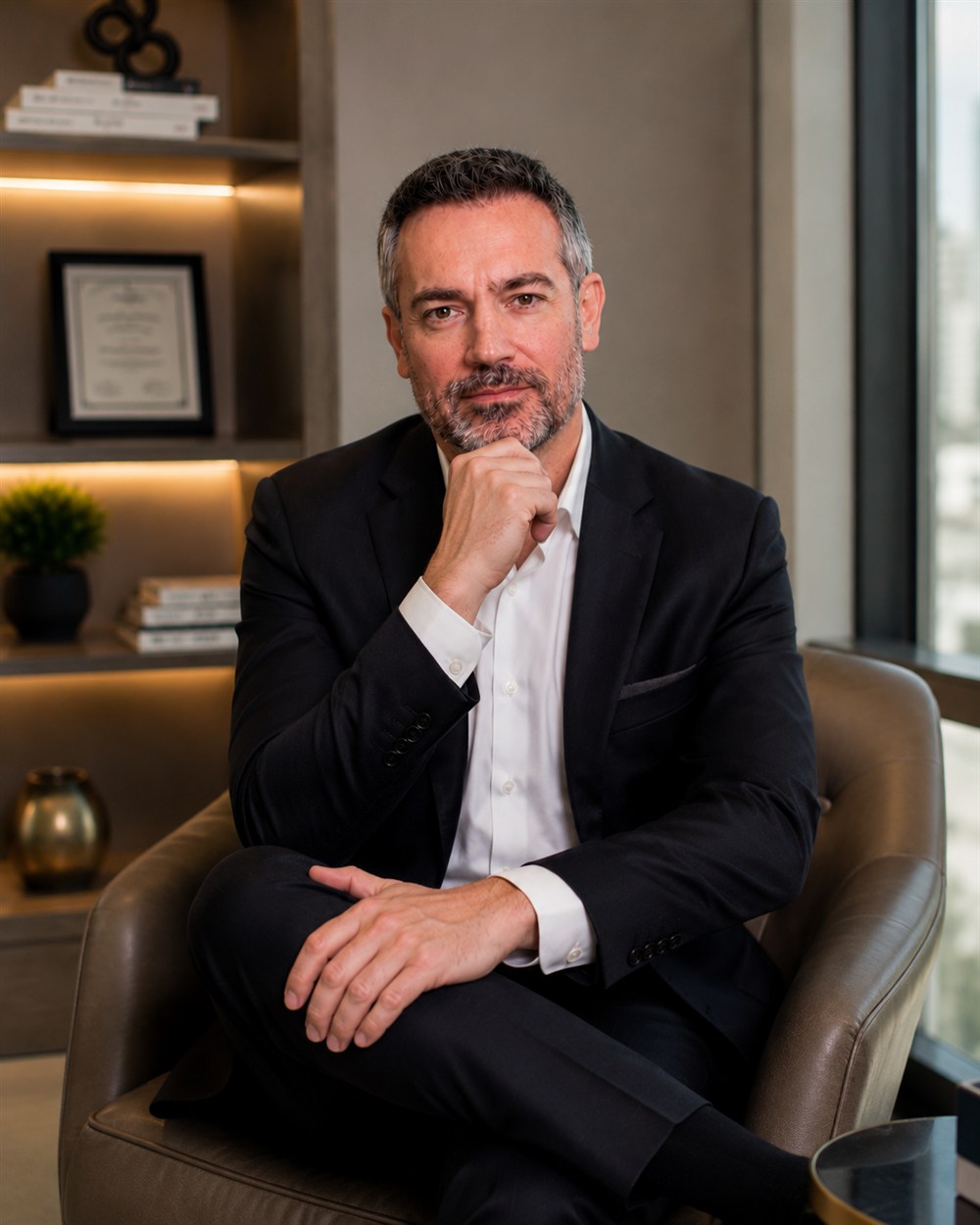 Dr. Paulo Michels at his clinic