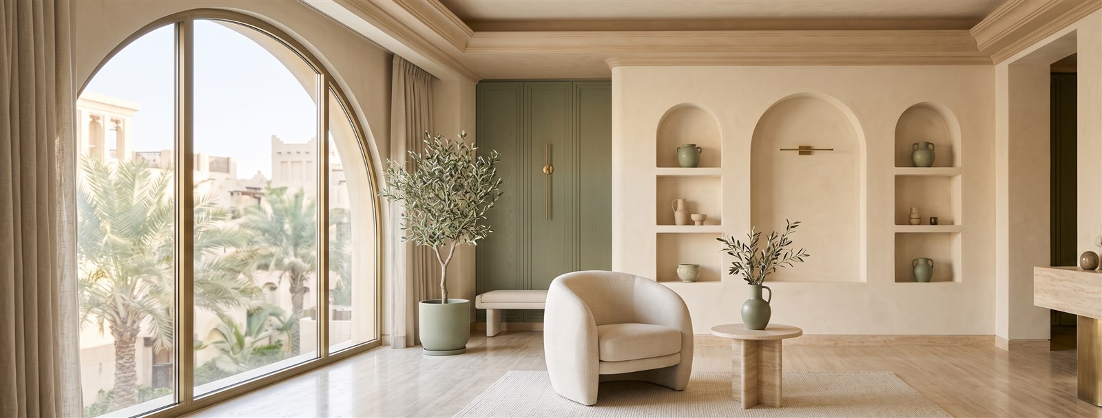 Serene luxury clinic suite at Dr. Paulo Michels' plastic surgery practice